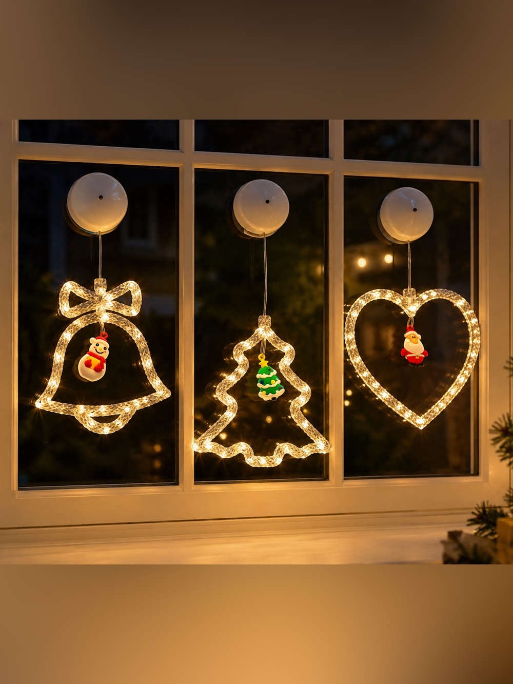 LED Christmas Window Lights